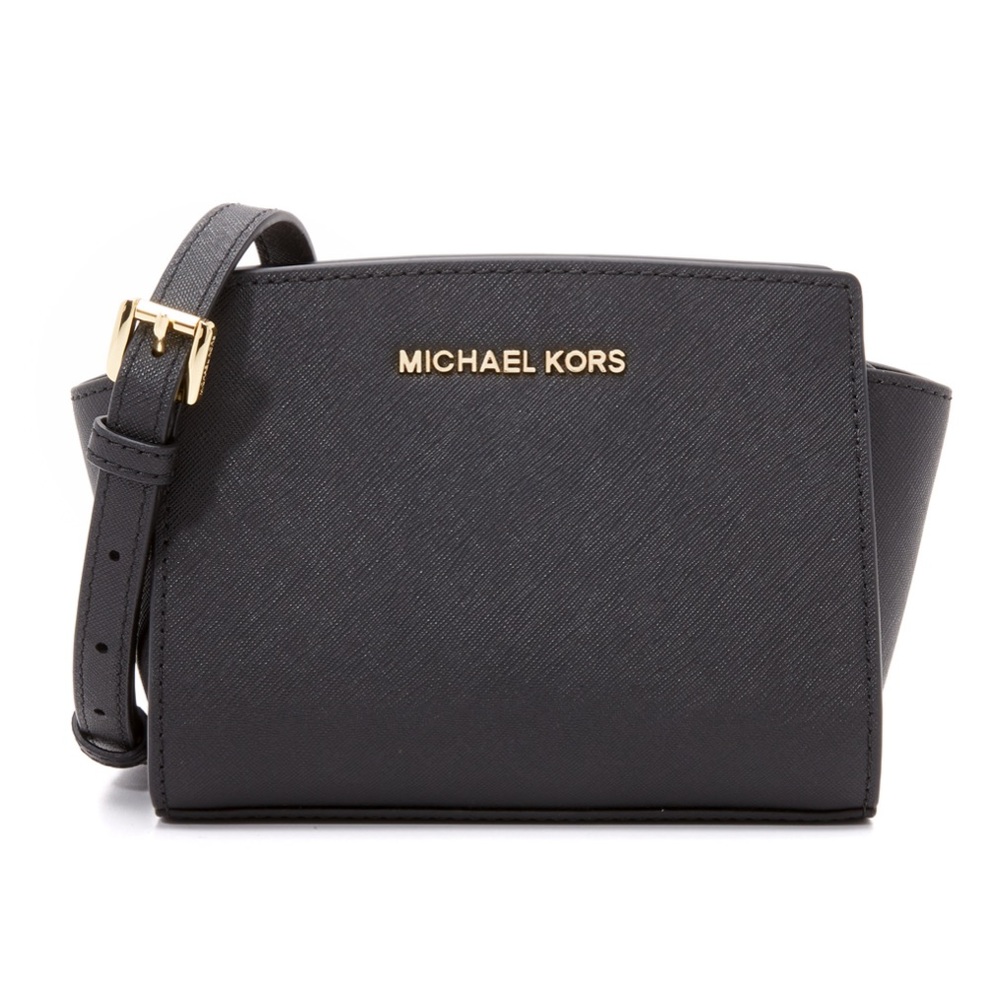 Michael Kors Selma Mini Crossbody Leather Bag